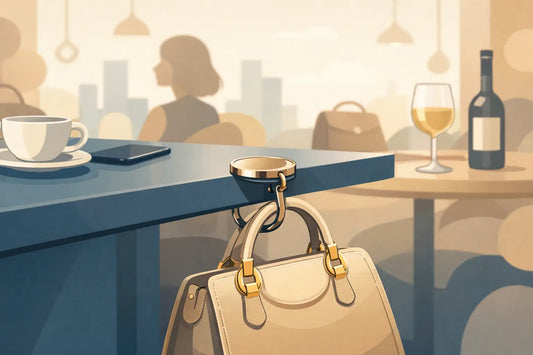 A Luxury Handbag Holder Accessory With Purpose