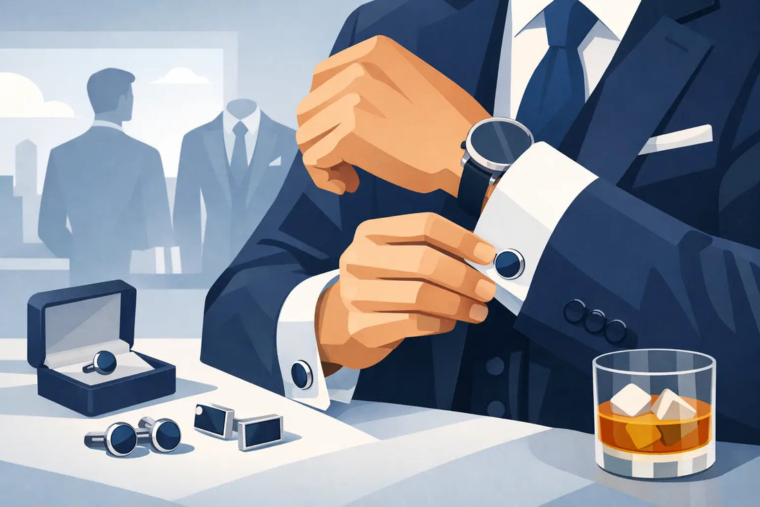 Cufflink Etiquette for a Polished Presence