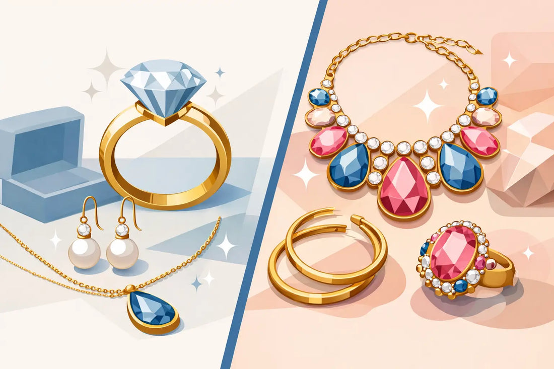 Fine Jewelry Versus Costume Jewelry Compared