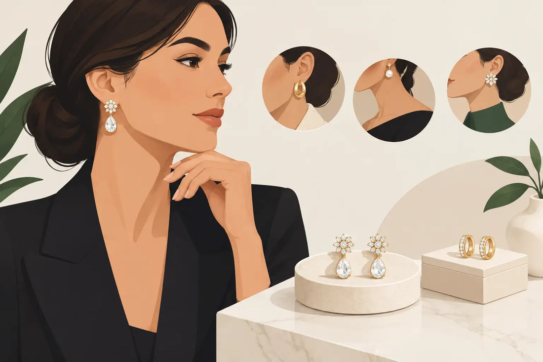 How to Style Luxury Earrings With Purpose