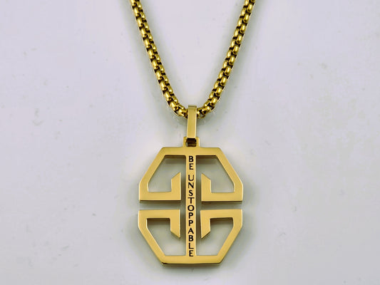 B1: Vision Amulet Necklace - Gold