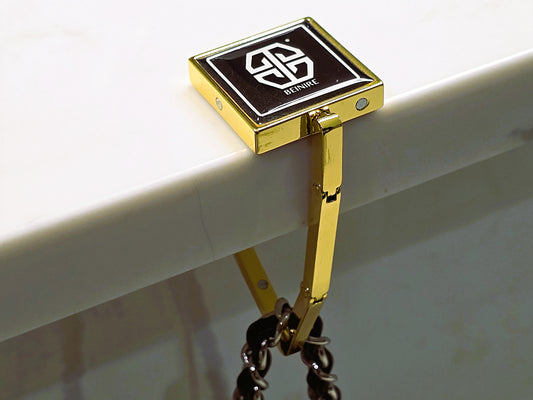 B3:  La Reina Luxury Handbag Holder - Gold