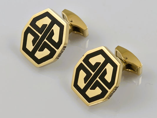 B3: Chief Executive Cufflinks - Gold