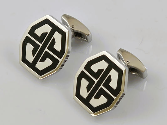B3: Chief Executive Cufflinks - Silver