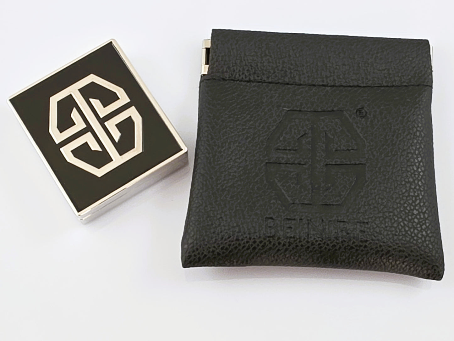 B3:  Lady Lena Luxury Handbag Holder - Silver