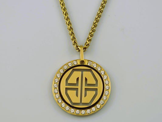 B1: Vision Medallion Necklace - Gold