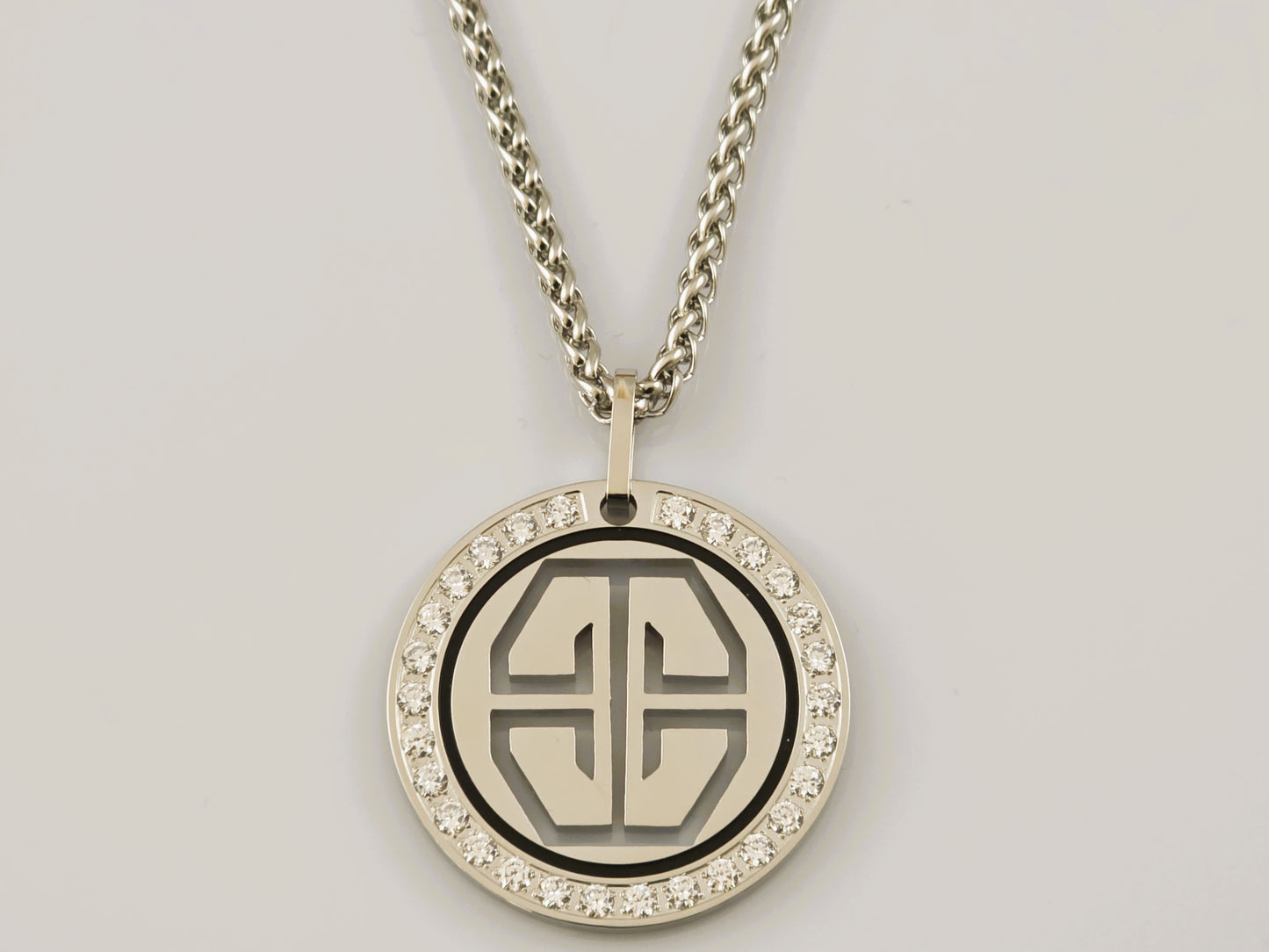 B1: Vision Medallion Necklace - Silver