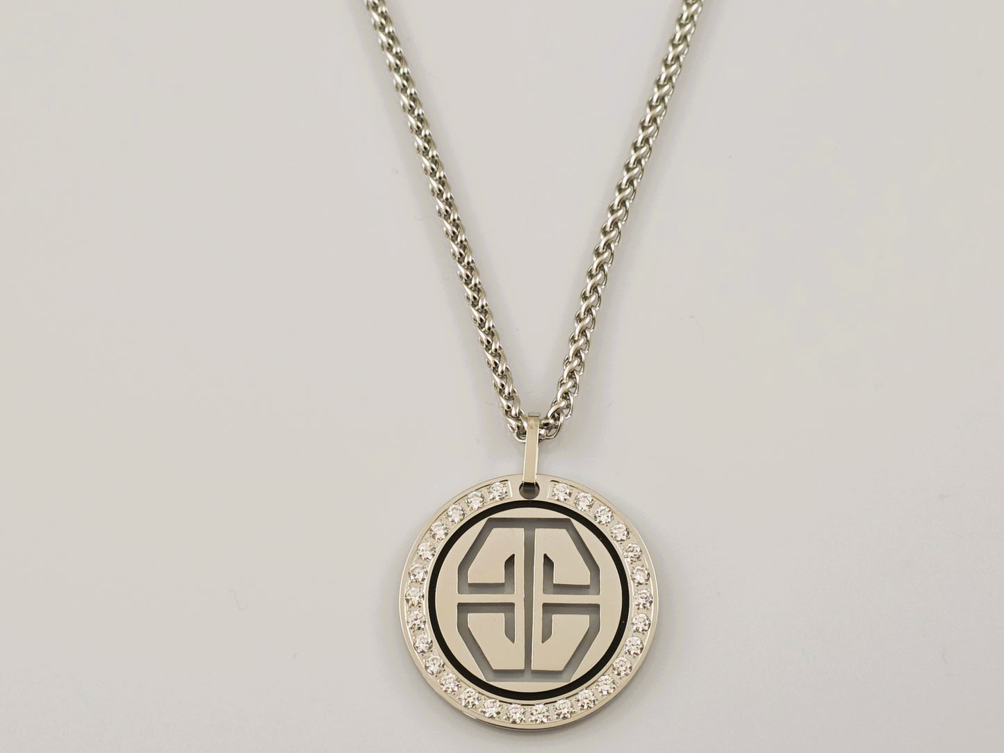 B1: Vision Medallion Necklace - Silver