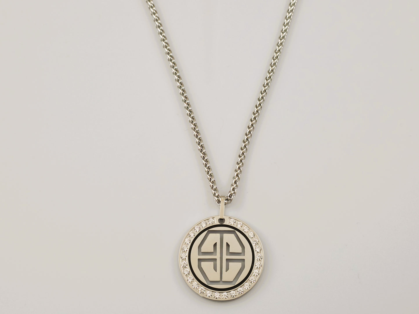 B1: Vision Medallion Necklace - Silver