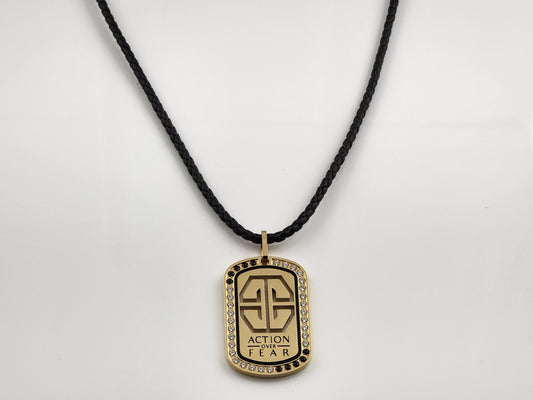 Beinire Vision Tag Necklace - Gold