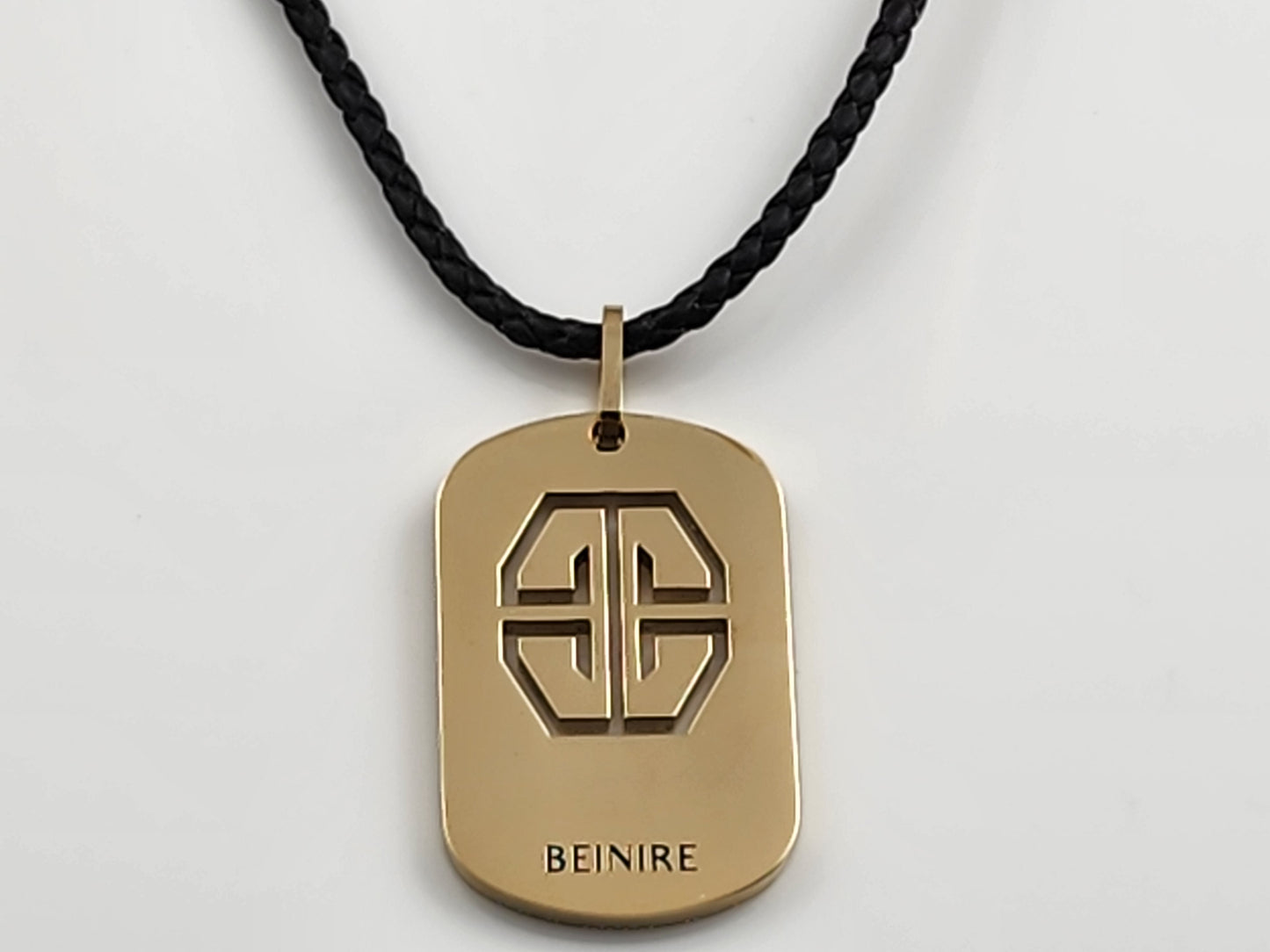 Beinire Vision Tag Necklace - Gold