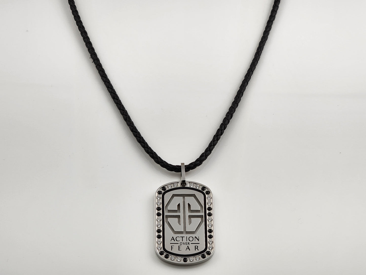 Beinire Vision Tag Necklace - Silver