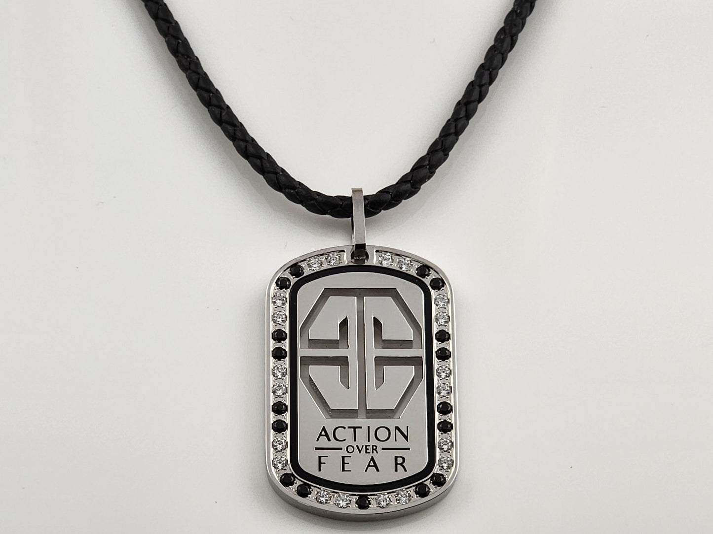 Beinire Vision Tag Necklace - Silver