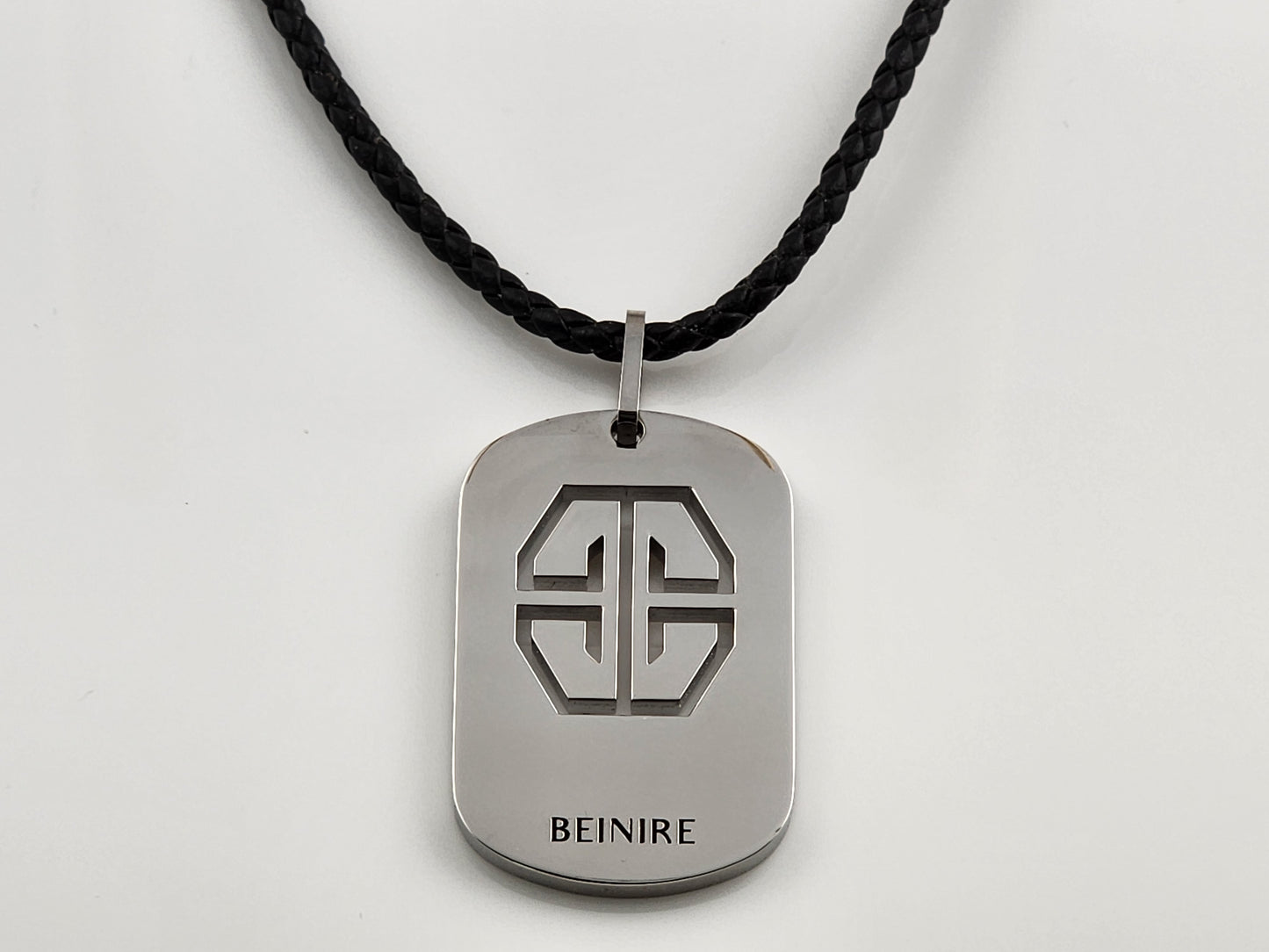 Beinire Vision Tag Necklace - Silver