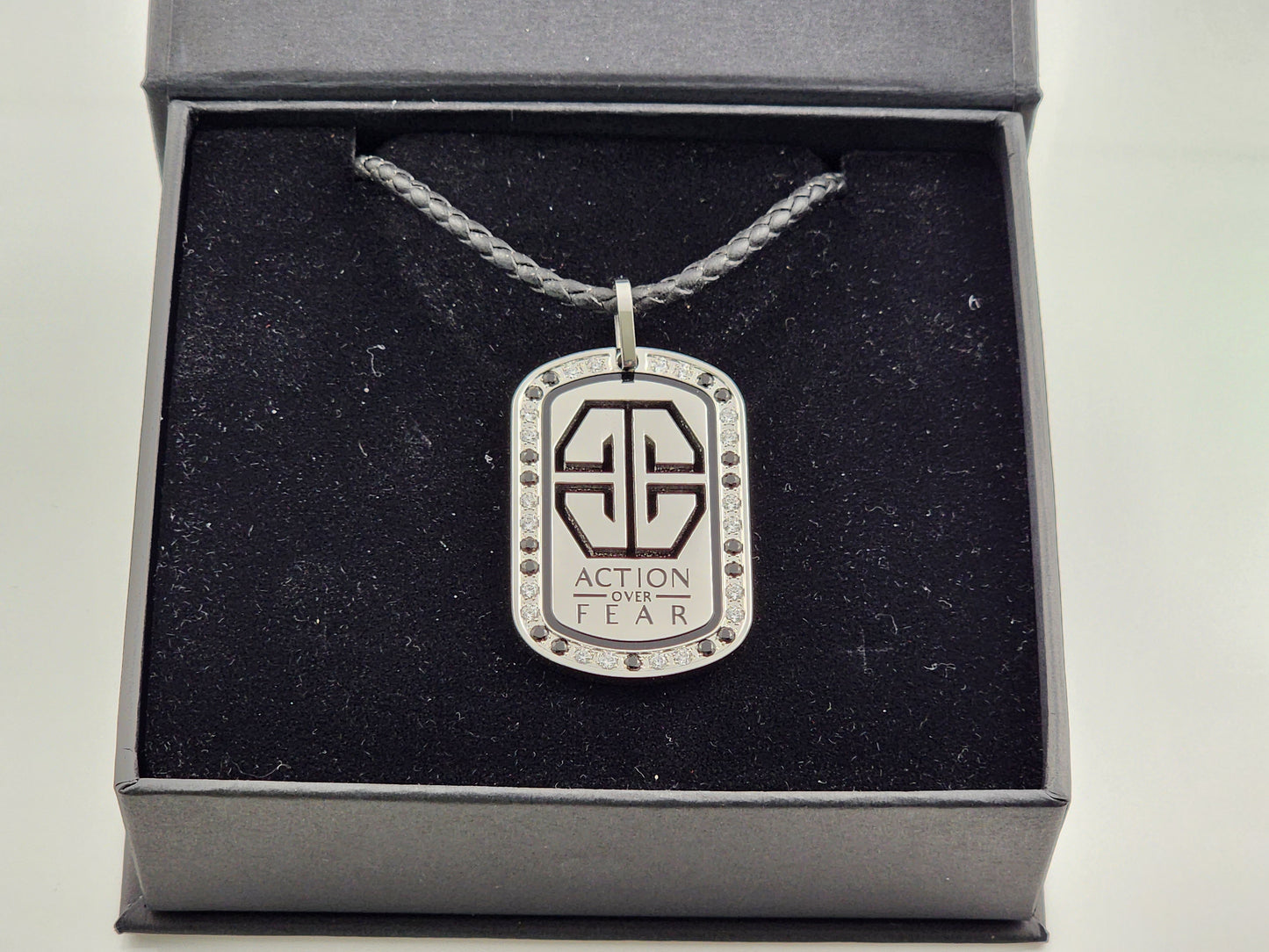 Beinire Vision Tag Necklace - Silver
